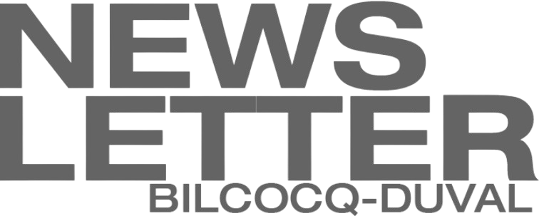 Newsletter Bilcocq-Duval